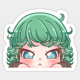 Cute Tatsumaki - One Punch Man Sticker